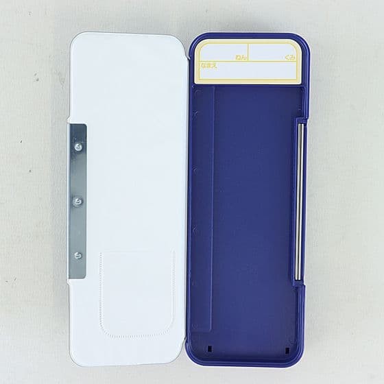 UNI Mitsubishi Pencil adidas Pencil Case Pen Case Open on Both Sides #2c3d9f