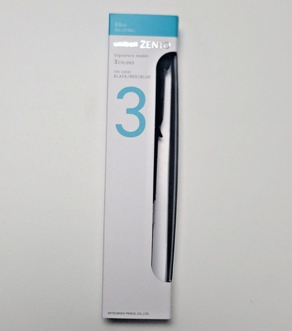 Mitsubishi uni-ball ZENTO Signature Model 3-Color Multi Ballpoint Pen 0.5mm