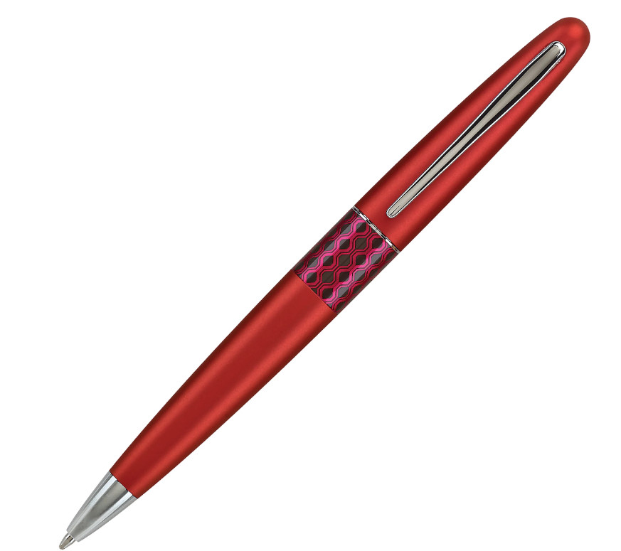 New Pilot MR Retro Pop Collection Premium Ballpoint Pen Medium Point 1.0 mm Red
