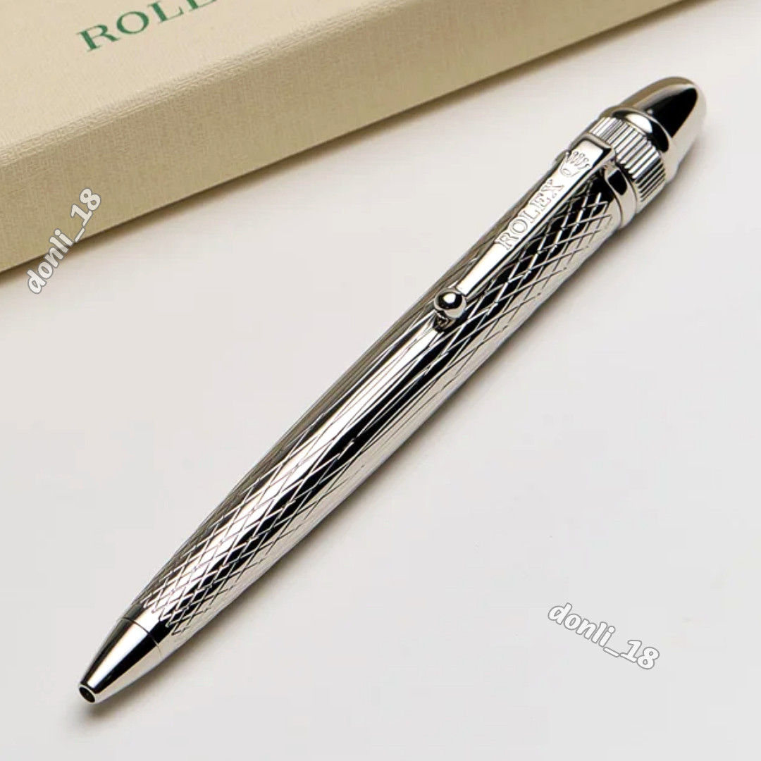 NEW Rolex Vintage Gift Ballpoint Silver Pen Novelty Collectible Rare VIP GIFT