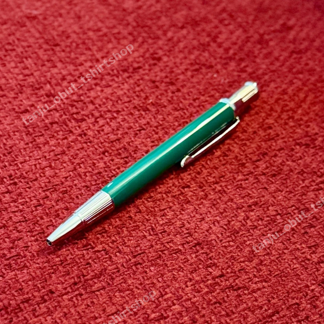 Auction Now Rolex Ballpoint Pen Green & Chrome Store VIP Gift Set With Box