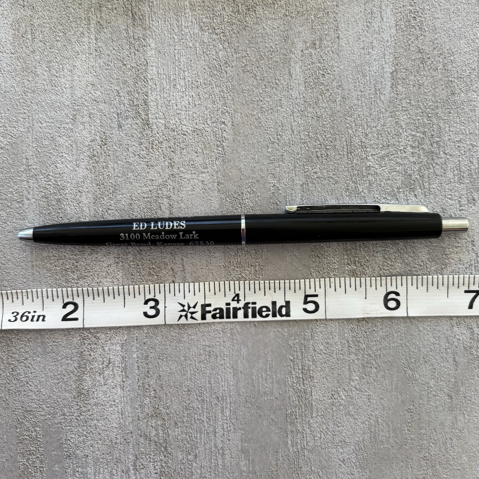 Vintage Paper Mate Double Heart Pen Mutual of Omaha, KS Advertising ~Dry Ink~