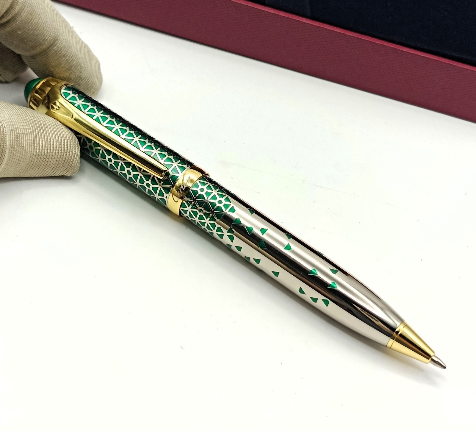 Rare Cartier Santos De Cartier Special Limited Edition Collectable Ballpoint Pen