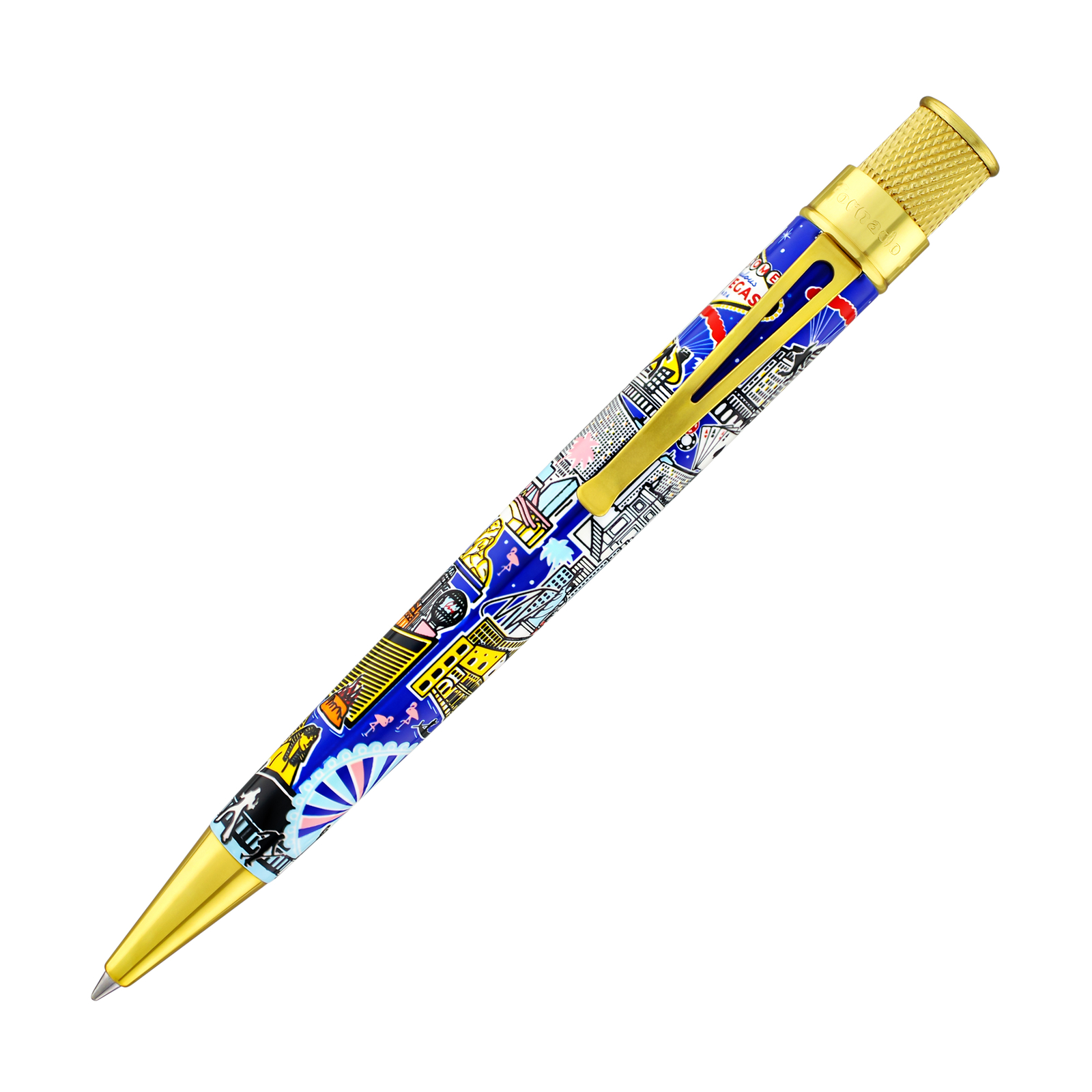 Retro 51 Tornado Rollerball – Vegas Skyline Limited Edition – NEW in Box