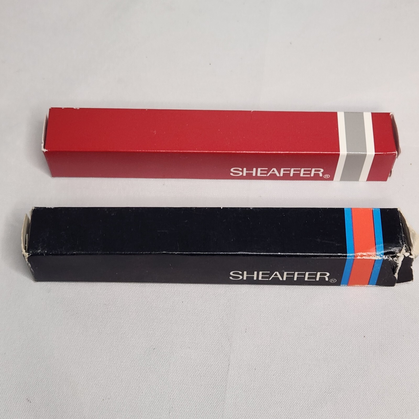 Shaeffer Corporate Ball Point Pens CHEVRON Gas Logo Lot of 2 Metal & Plastic