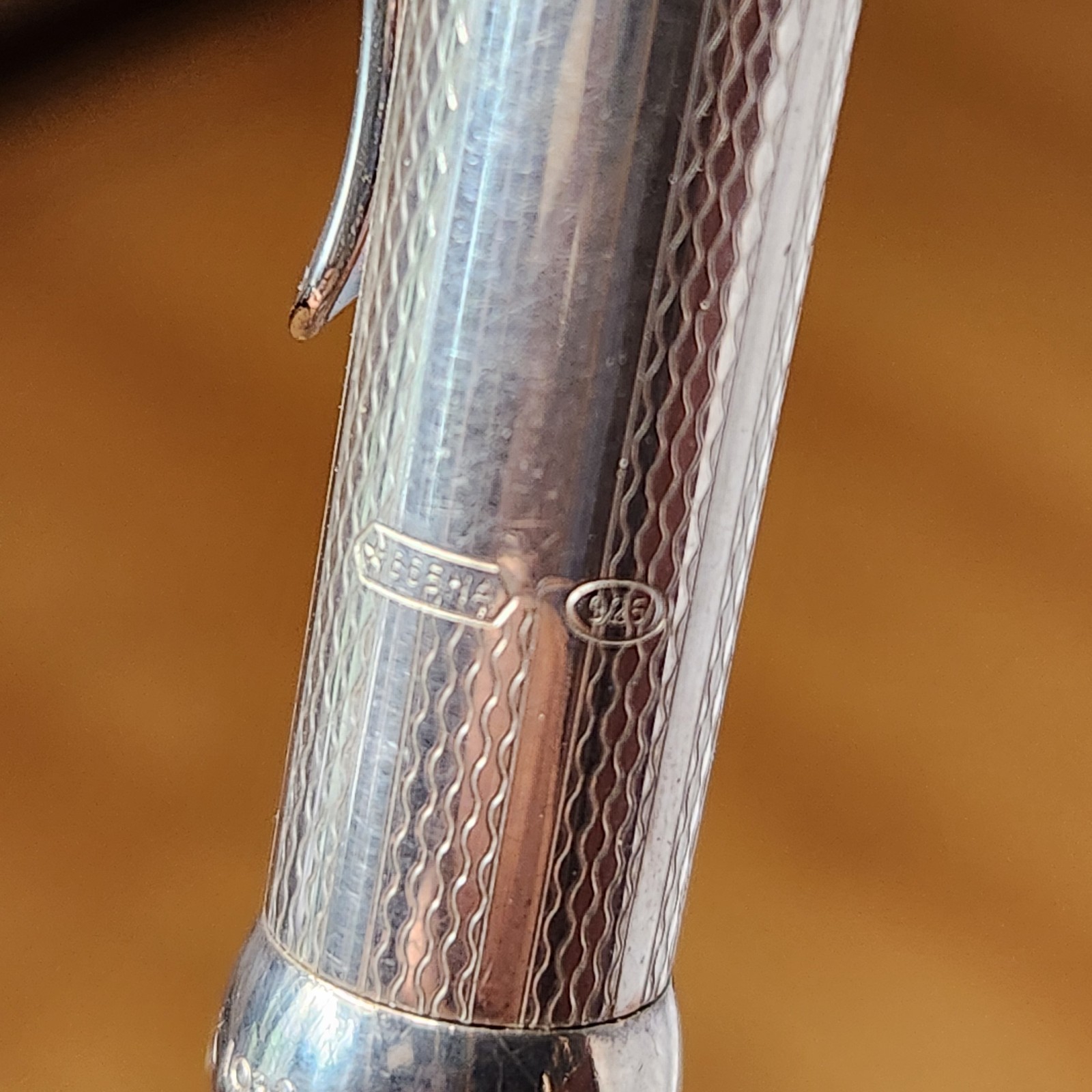 LaLex 1938 ITALY Ballpoint Pen Sterling 925 Vintage
