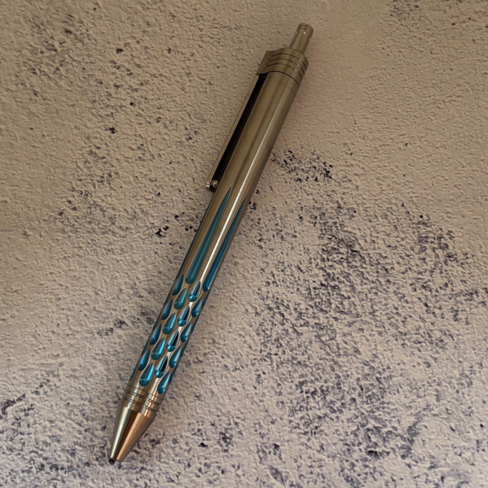 Titanium Ballpoint Pen EDC Pocket Pen Office Business Writing Signature Gift