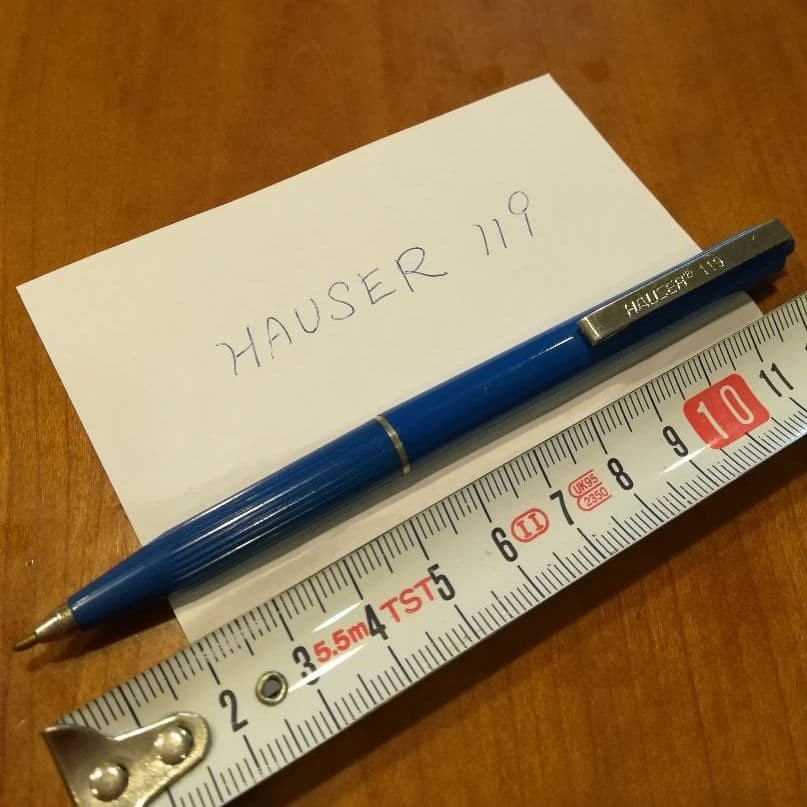✨HAUSER 119 Blue ballpoint pen
