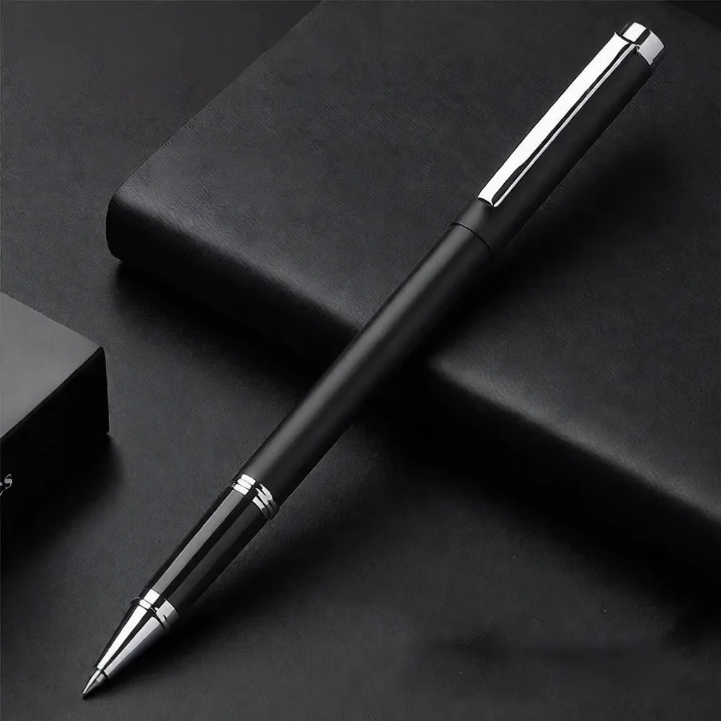 Metal Rollerball Pen 0.35mm Fine Tip Smooth Writing Business Office