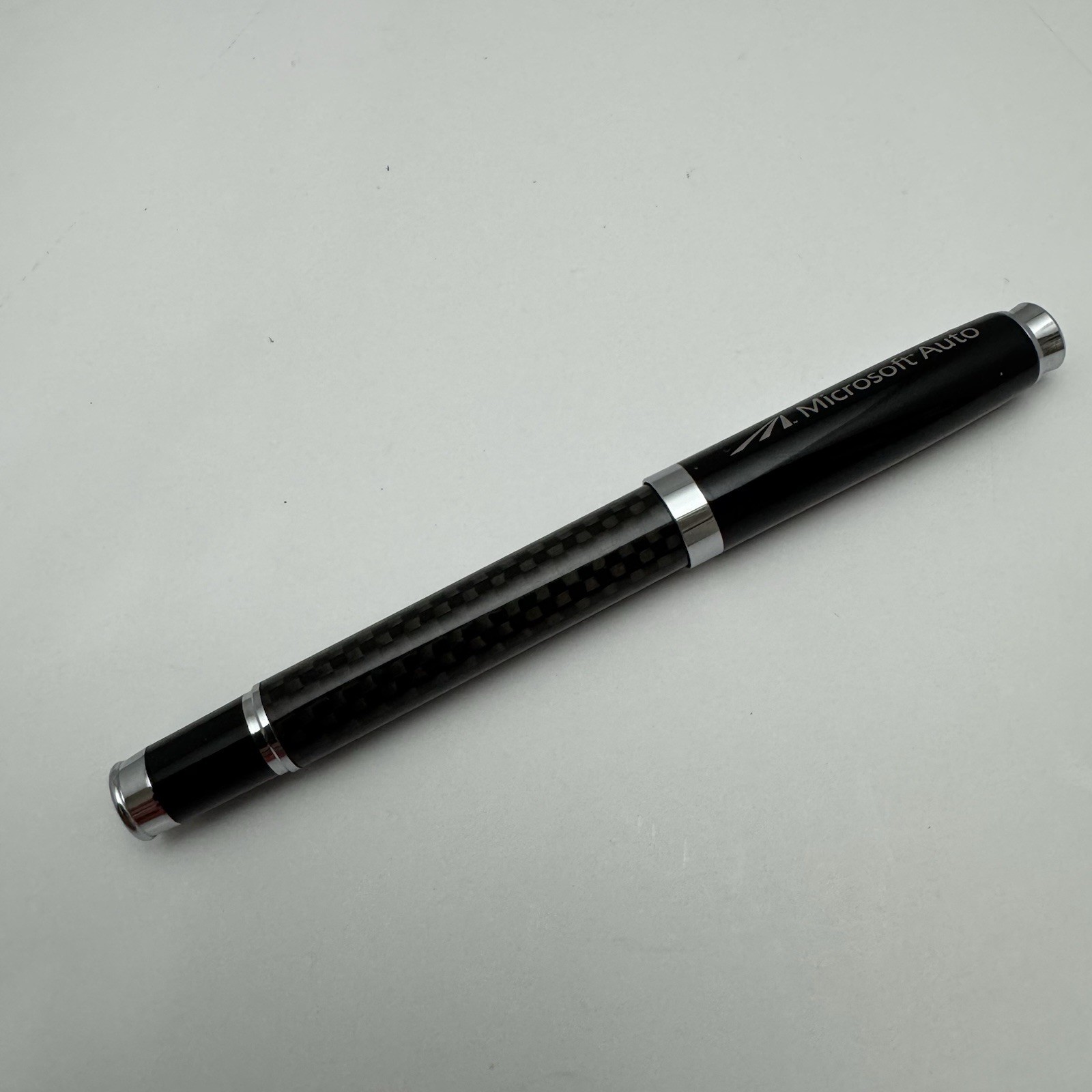 Bettoni Collection Rollerball Pen Carbon Lacquer – Branded ‘Microsoft Auto’