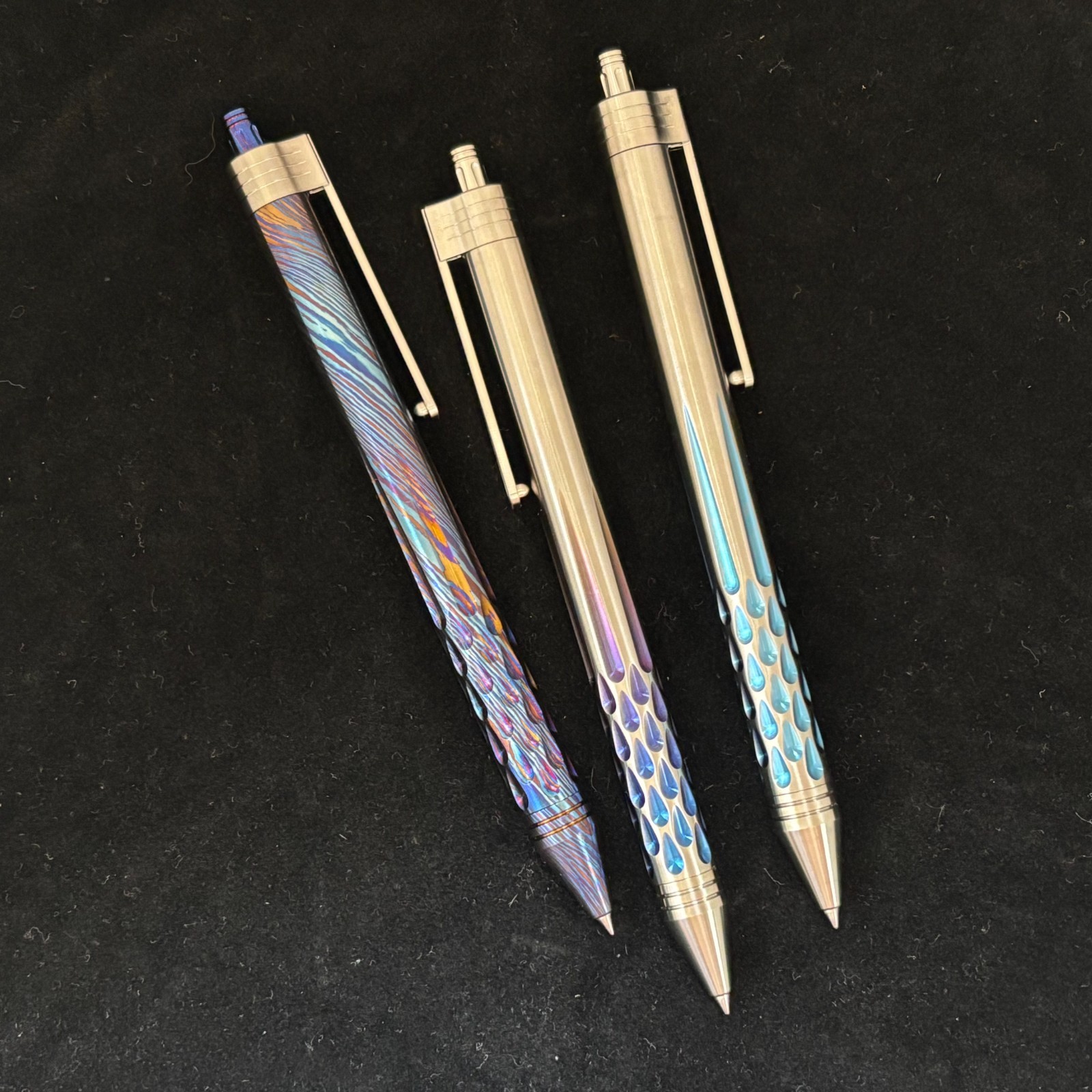 Titanium Ballpoint Pen EDC Pocket Pen Office Business Writing Signature Gift