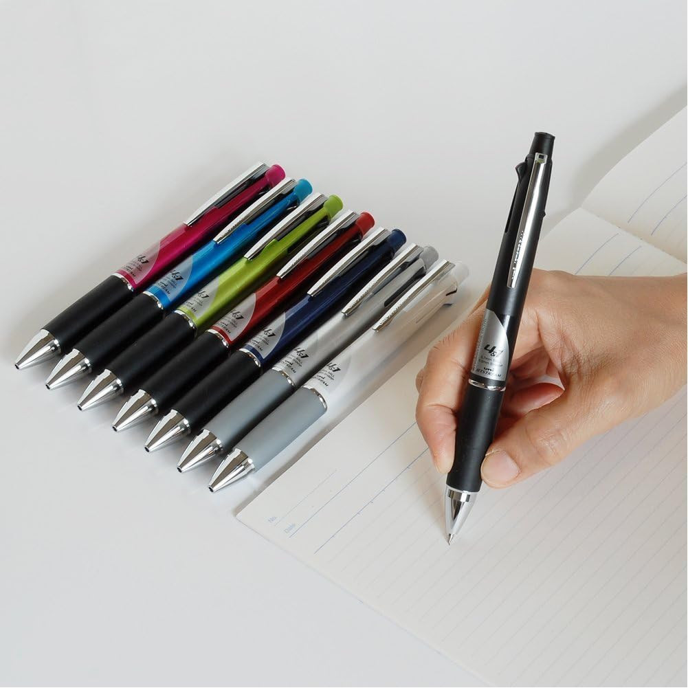 uni JETSTREAM 4&1 Red, Green, Blue, and Black 0.7mm Ballpoint Multi Pen and 0.5m