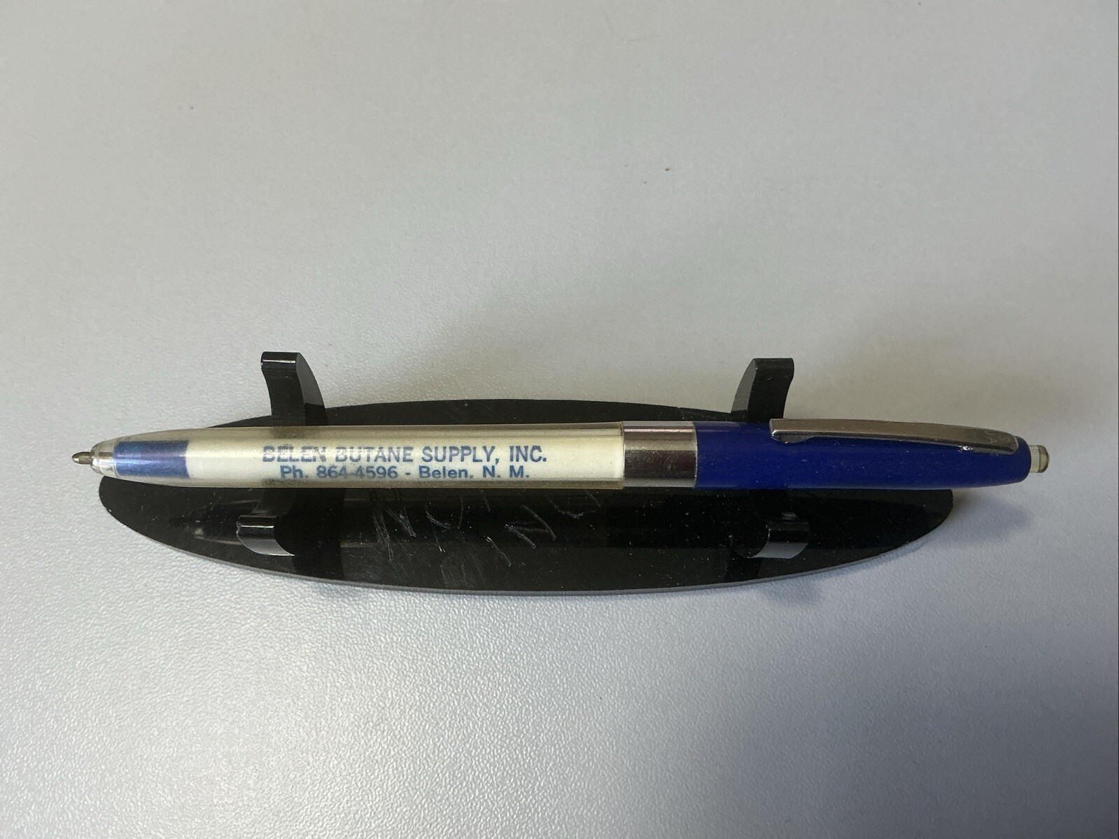 VTG Ballpoint Pen – Belen Butane Supply Inc Mountainair New Mexico – X34