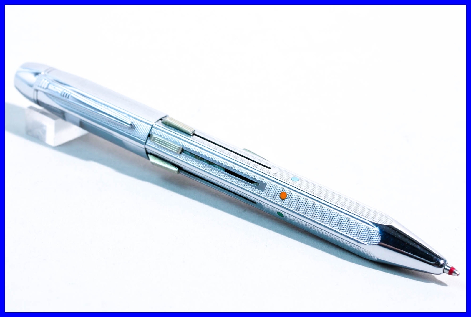 FEND 6 color Multi Ballpoint Pen 60’s GERMAN HIGH END PEN in Chrome – best ever