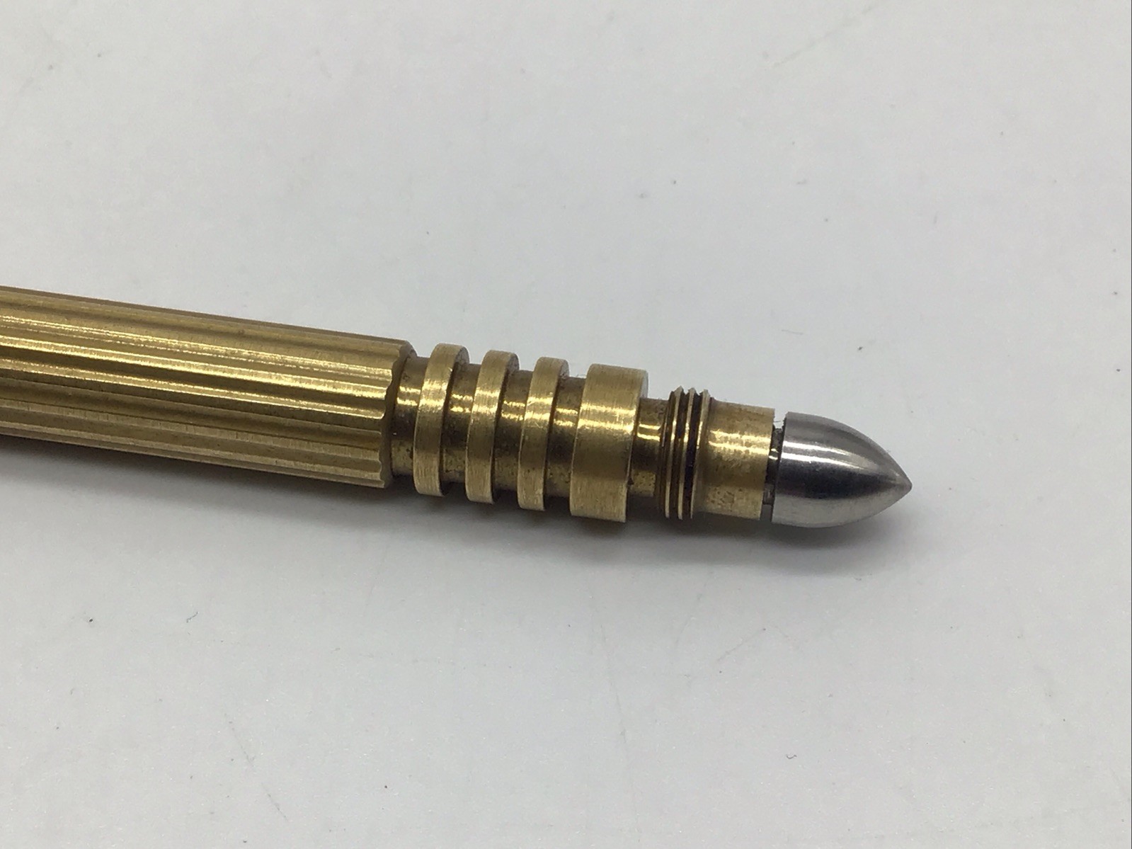 Rick Hinderer Knives Copper Investigator Pen Solid Copper EDC Tactical Pen