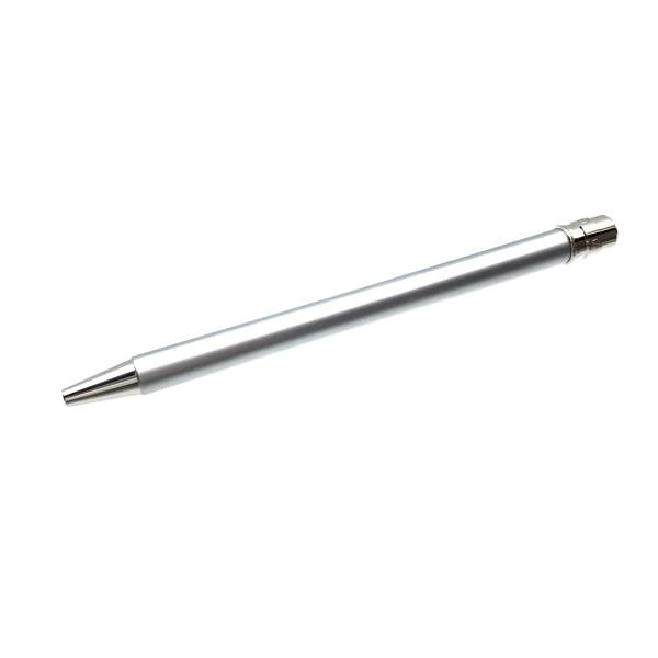 Santos de Cartier Ballpoint Pen Silver Black Ink Twist Retractable Unisex w/Box