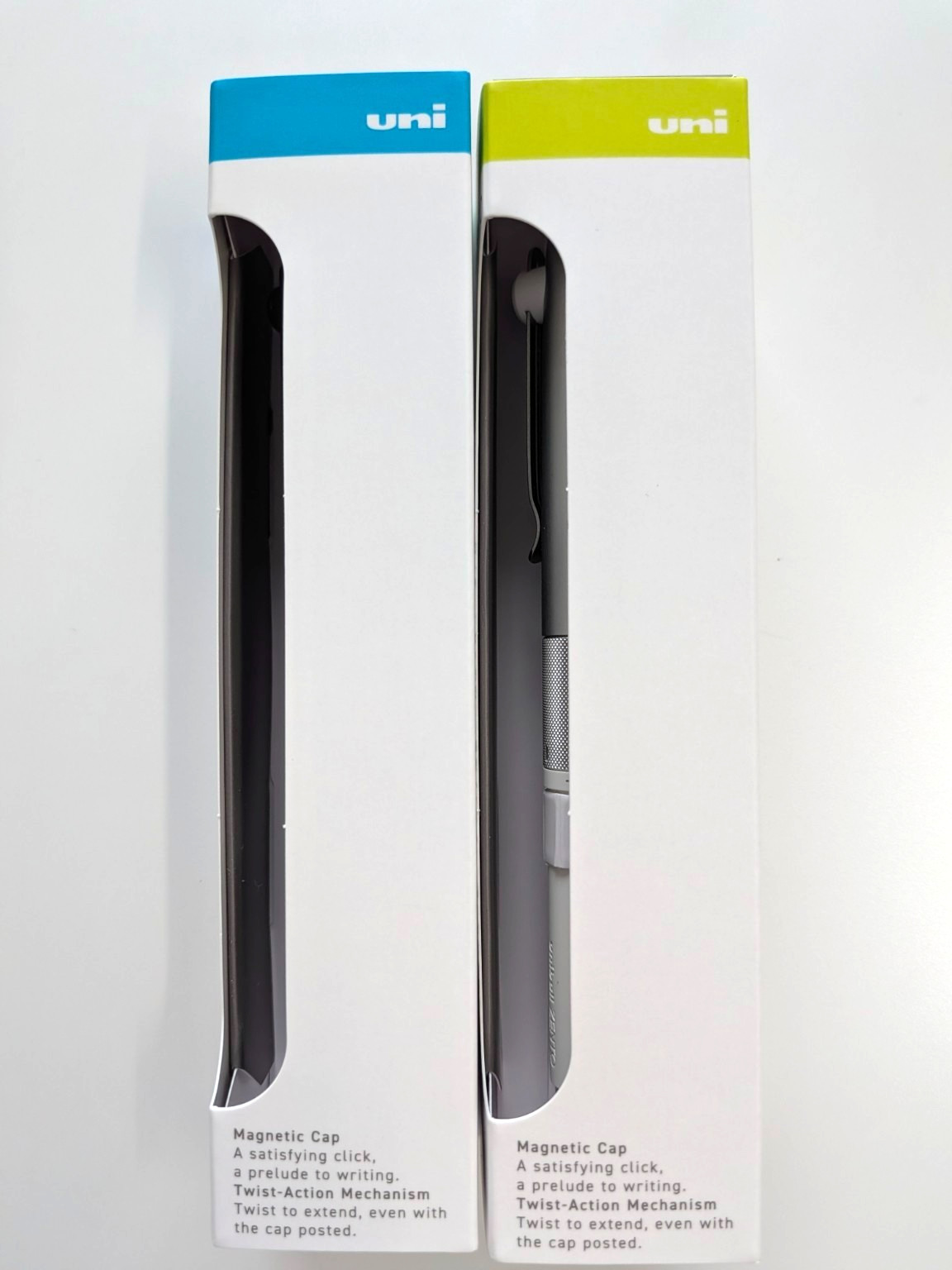 Uni-ball ZENTO Signature Model 3 Color Ballpoint Pen 0.5mm & 0.38mm Set of 2