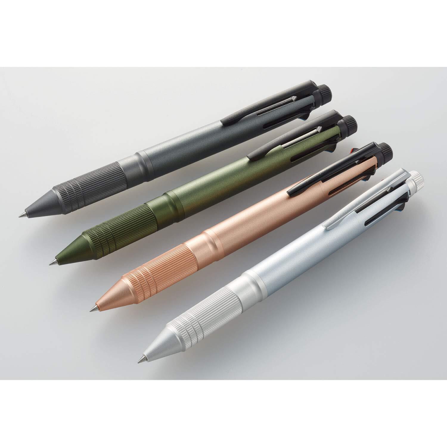 Uni Jetstream 4 in 1 Metal Edition Pen Black Red Blue Green Smooth Writing