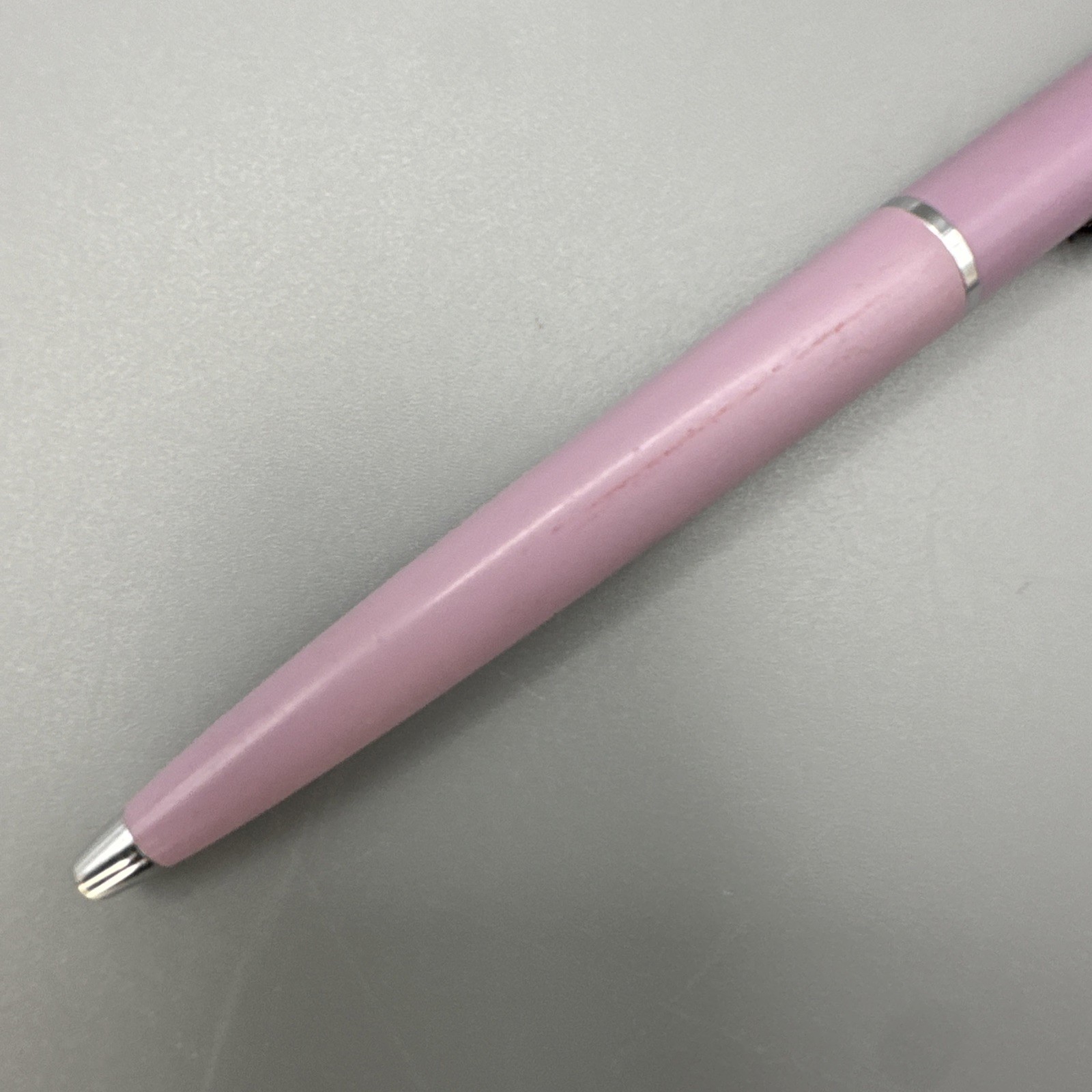 Paper Mate Vintage Double Heart Ninety Eight Lilac Ball Pen USA NEW INK 1271