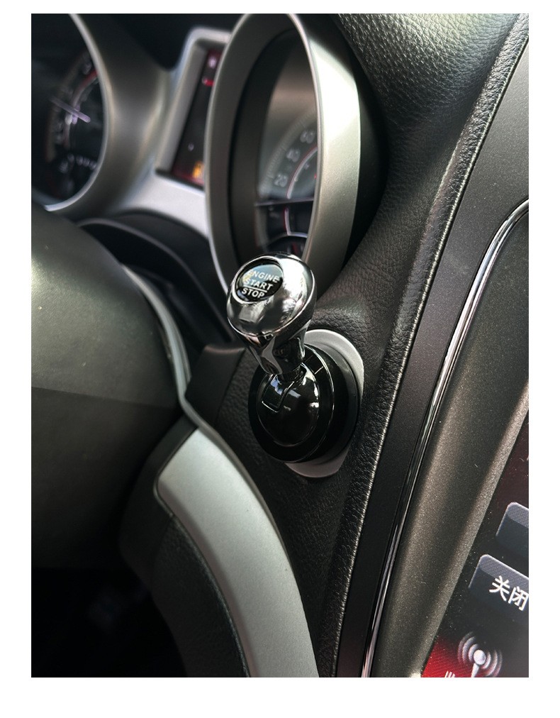 All-metal Ball-pen Style One-touch Car Start Button