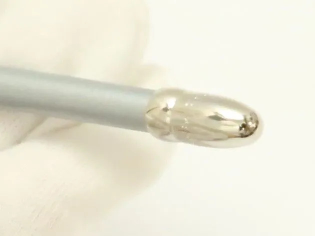 Louis Vuitton Ballpoint Pen Silver Metal Body Only Good Condition Used Japan