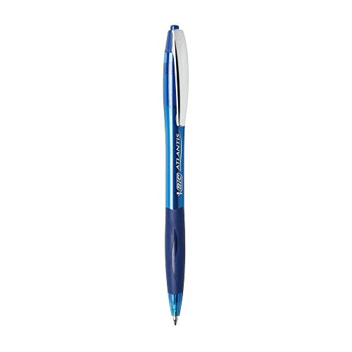 Glide Retractable Ballpoint Pens, Medium Point 2 Count (Pack of 1) Blue