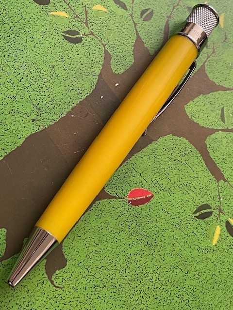 Retro 51 Tornado Acrylic Yellow Ballpoint Pen