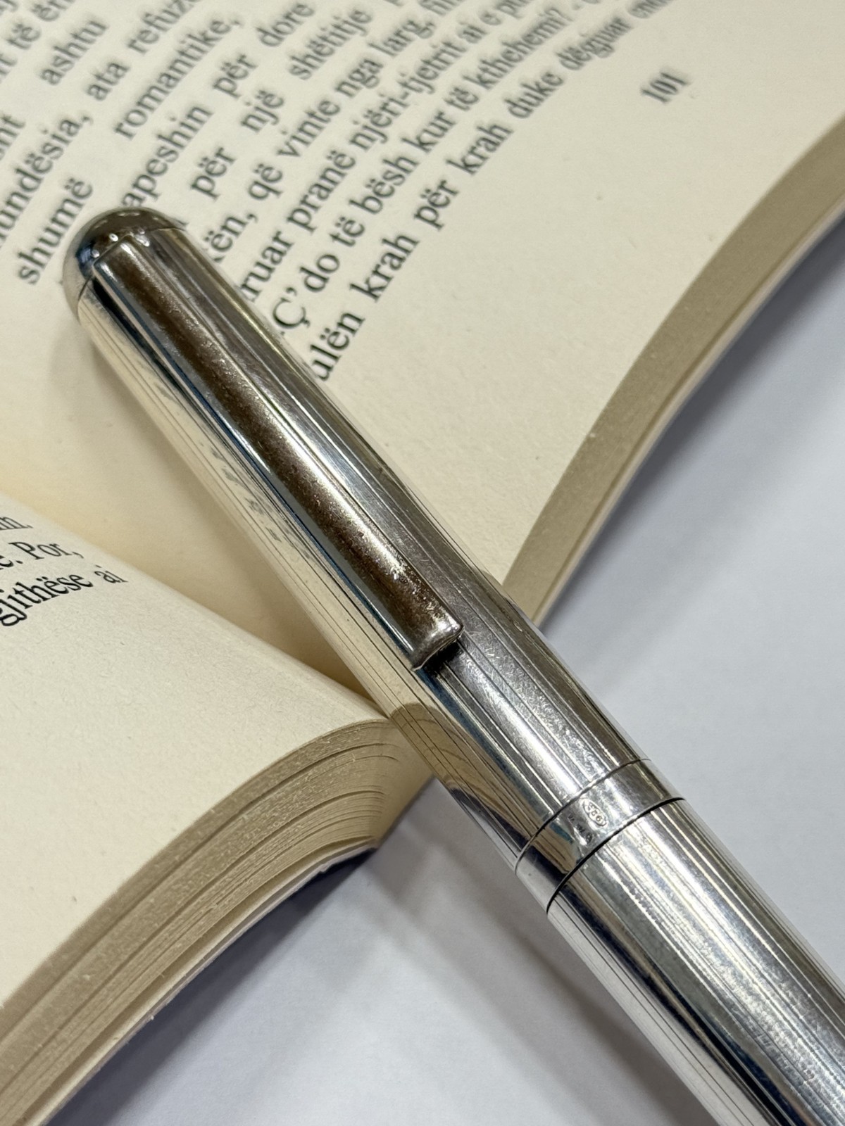 Fountain Pen Sterling Silver 925 Iridium Point!