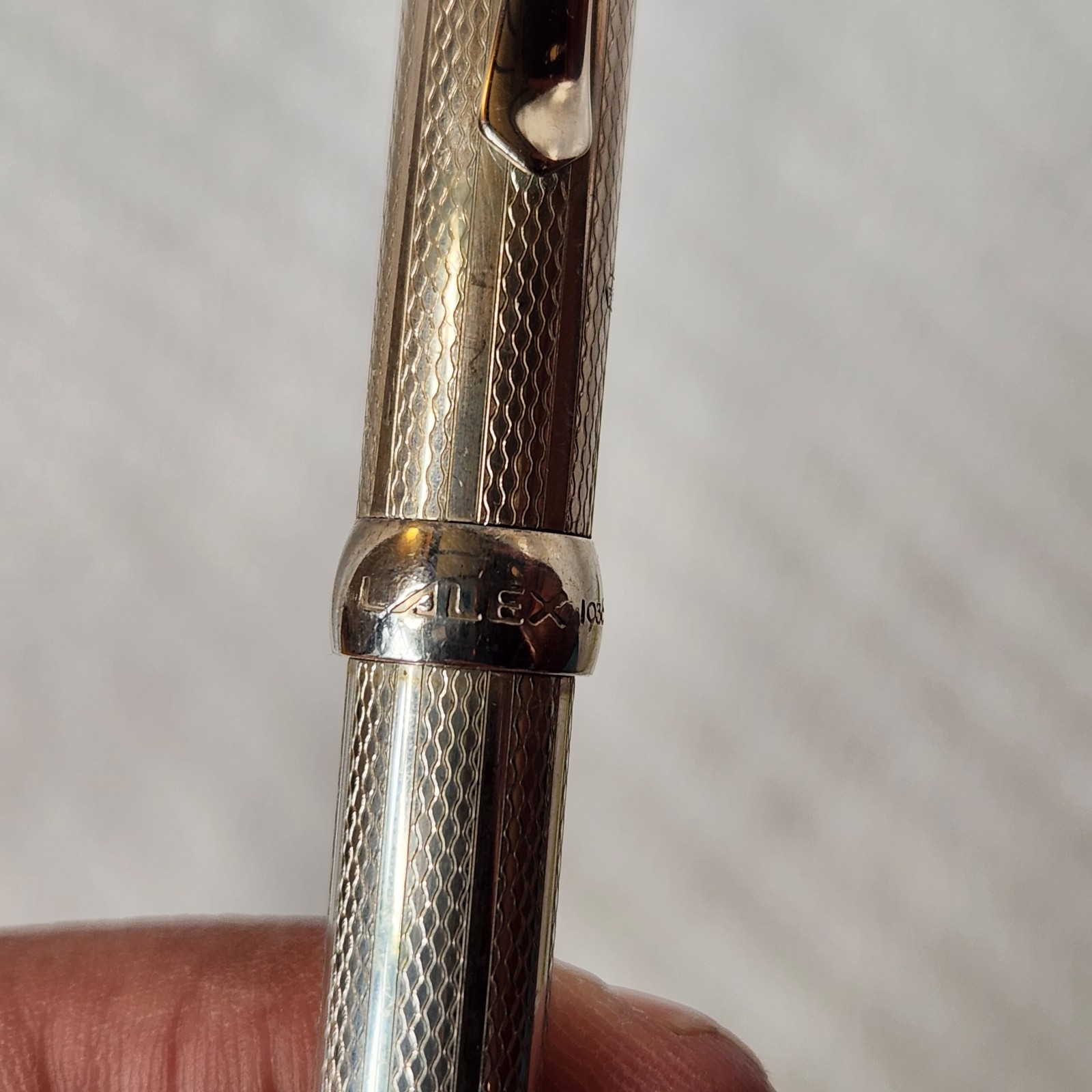 LaLex 1938 ITALY Ballpoint Pen Sterling 925 Vintage