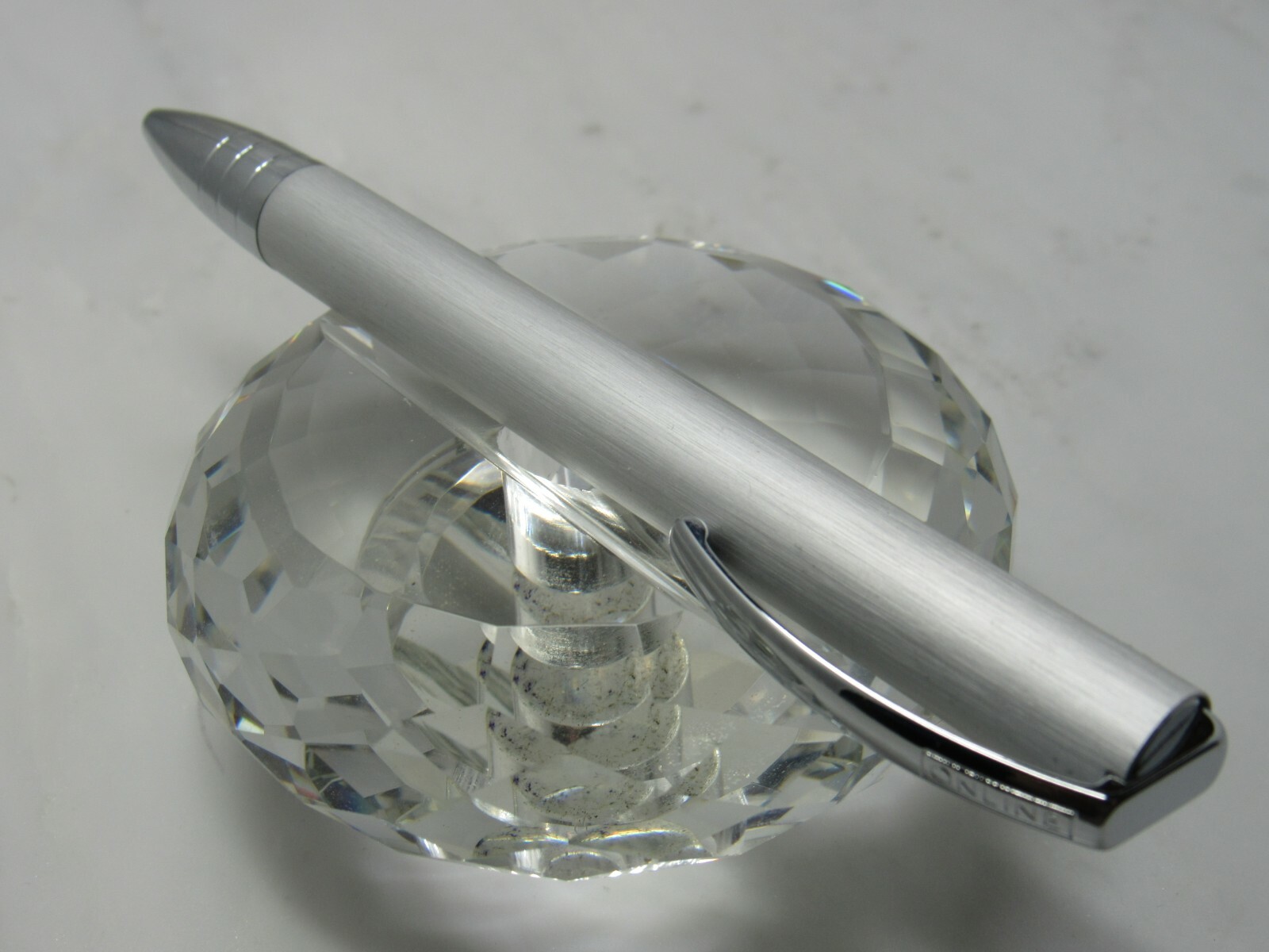 GORGEOUS HIGH QUALITY ONLINE SCHREIBGERATE SATIN SILVER GERMAN VISION BP PEN