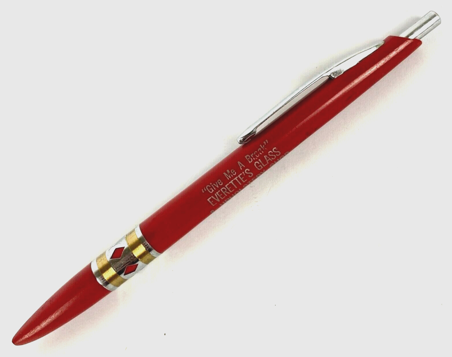 Ritepoint Advertising Pen Everette Glass Upholstery Little Rock AR Vintage