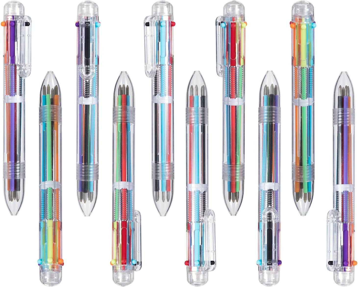 22 Pack 6-In-1 Multicolor Pen for Children Gift Kids Party Favors | 0.5Mm 6-Colo