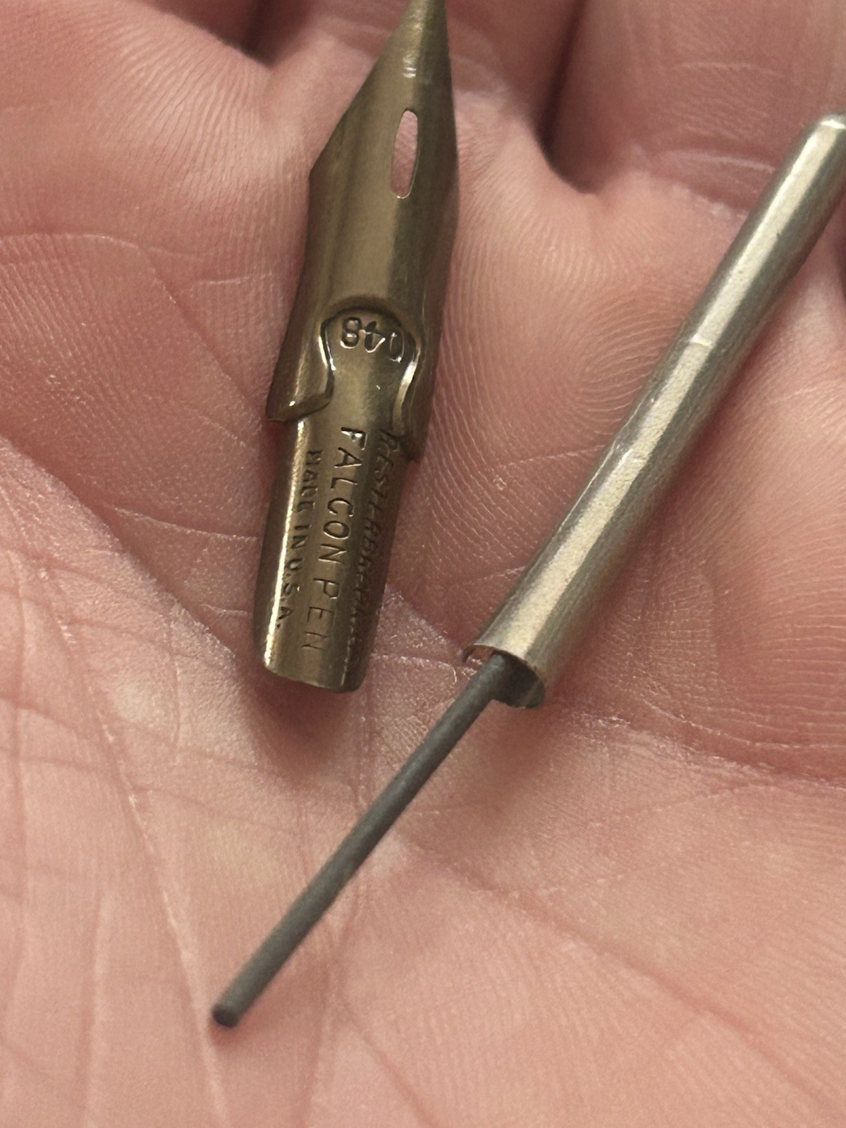 Pen Nib And Resavior