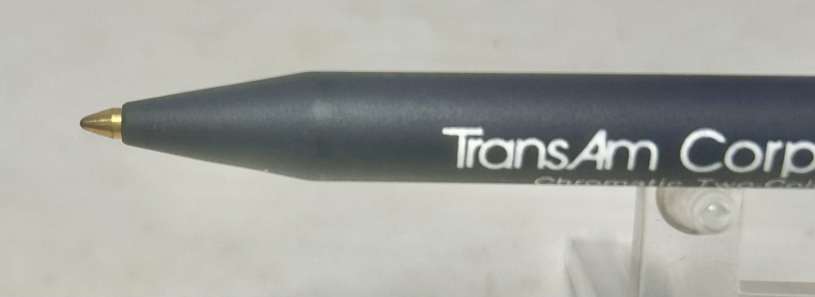 1987 Ritepoint CHROMATIC STANDARD 2-Color Salesman Sample CR-809 Advertising Pen