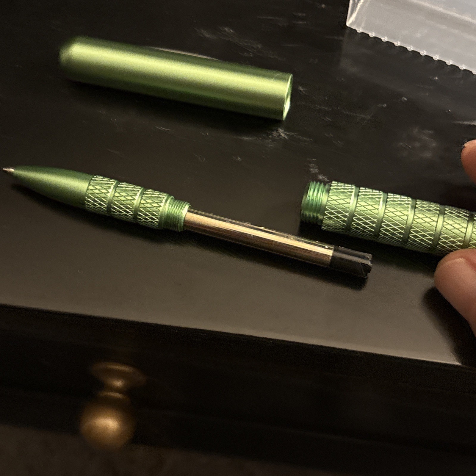 CountyComm Maratac Aluminum Anodized Embassy Pen Zesty Lime Green Limited #825