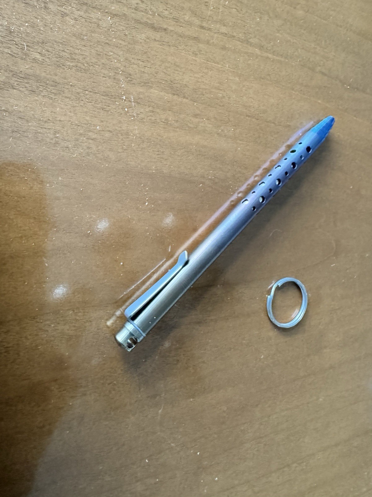 Pure Titanium Luxury Business Pen Custom Anodized Personalization Available
