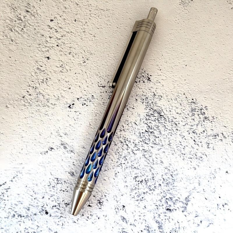 Titanium Ballpoint Pen Signature Writing Pocket Pen Business Office EDC Pen Gift