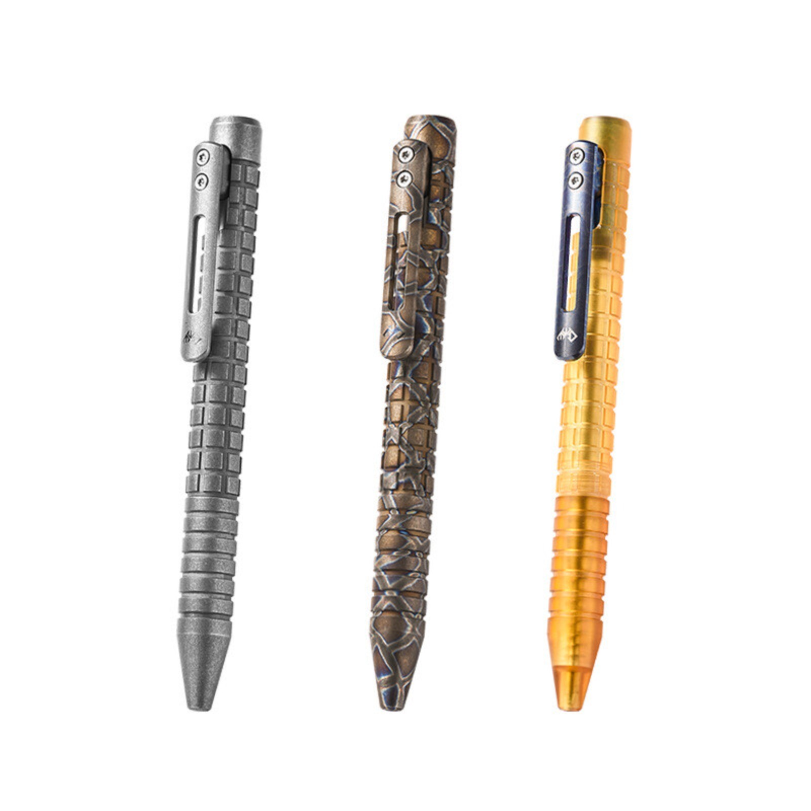 Titanium PEI Ballpoint Pen Bolt Action Signature Writing Pocket Pen EDC Office