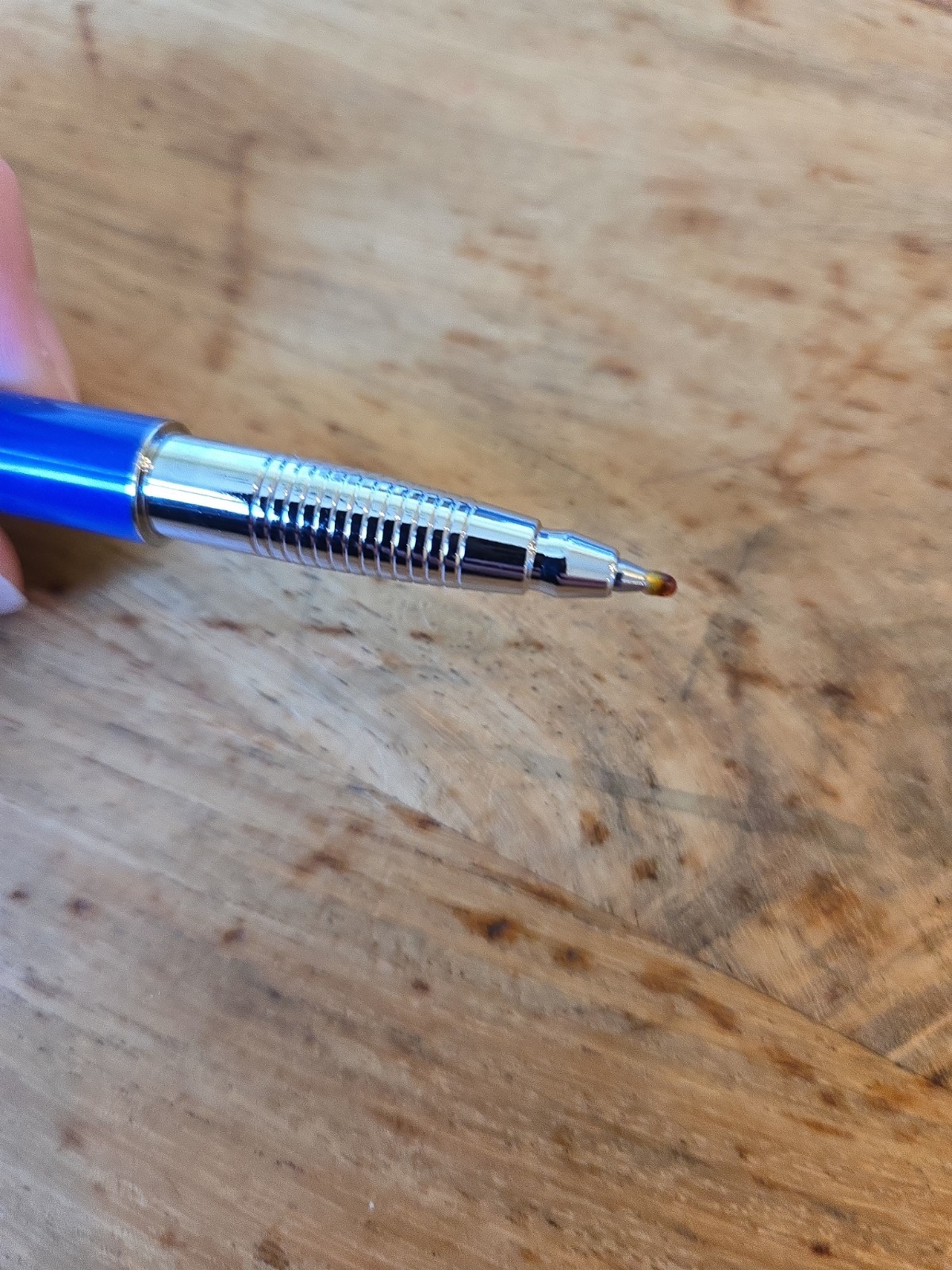 Vintage Unique Rare Pilot Execu Gel Rollerball Blue Pen Black Ink Execugel