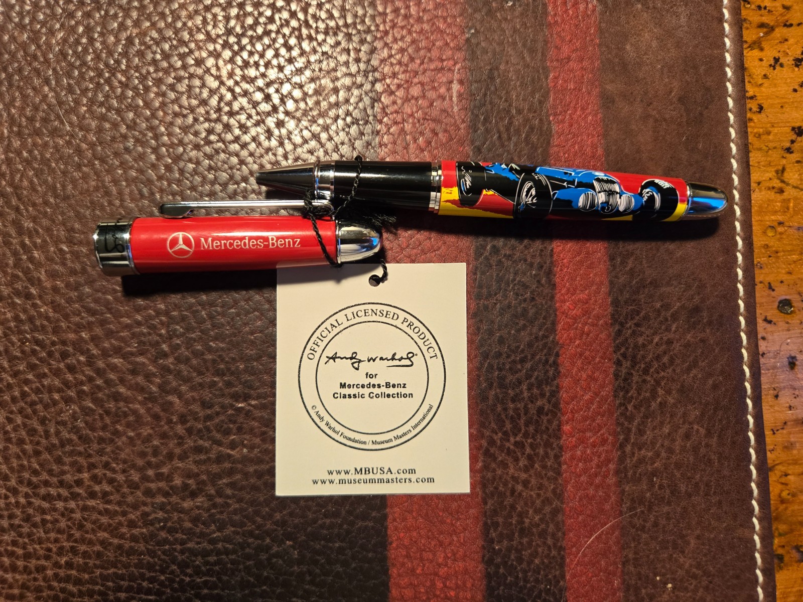 Acme Andy Warhol Mercedes Benz Rollerball pen – «FIRST EDITION» ORIGINAL OWNER