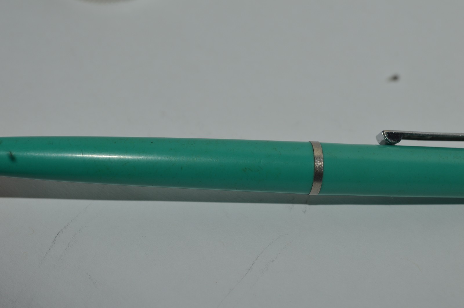 Paper Mate #355 MALIBU Ballpoint Pen Light Green Color Made In USA Circa 1980’s
