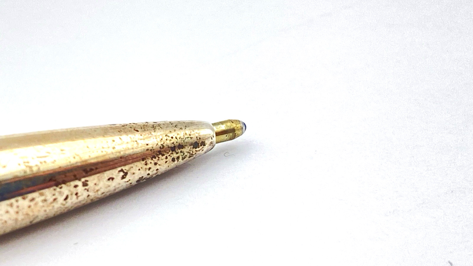 VINTAGE YARD O LED DELUXE BALLPOINT PEN IN STERLING SILVER MADE IN ENGLAND 1988
