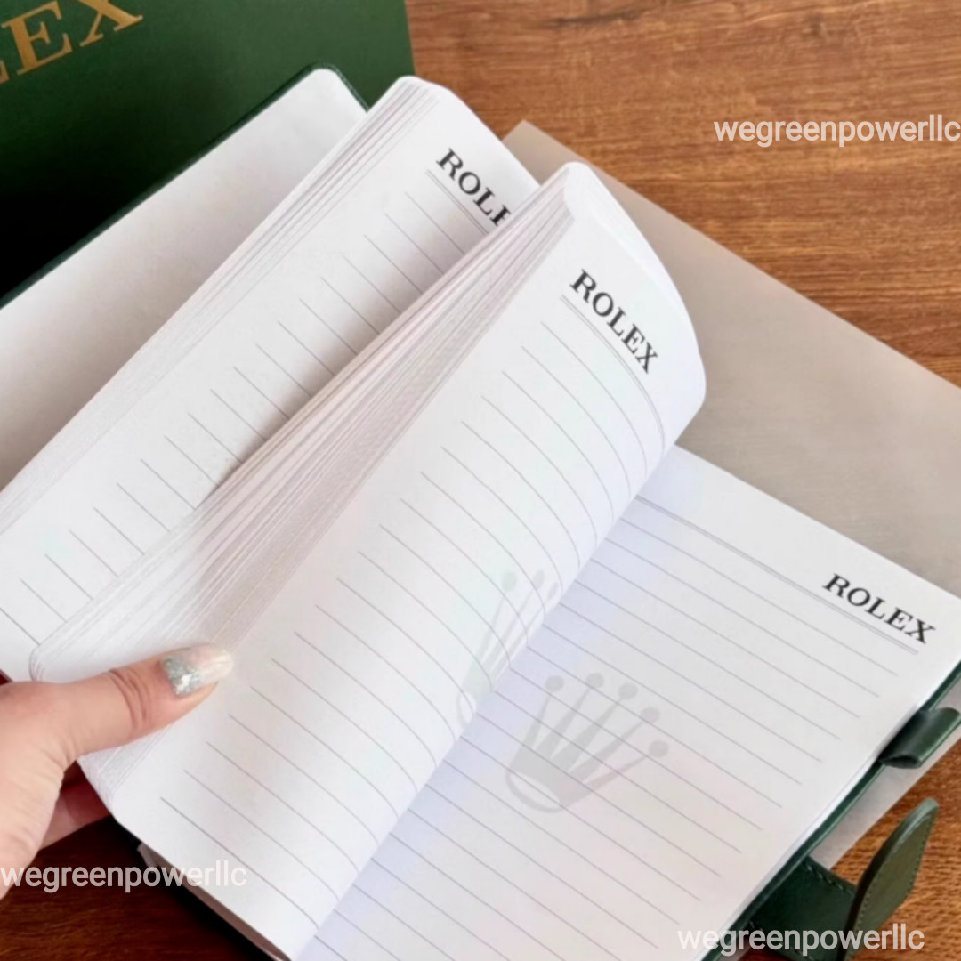 Rolex Green Executive Gift Set Pen Journal Umbrella VIP Luxury Rare New With Box