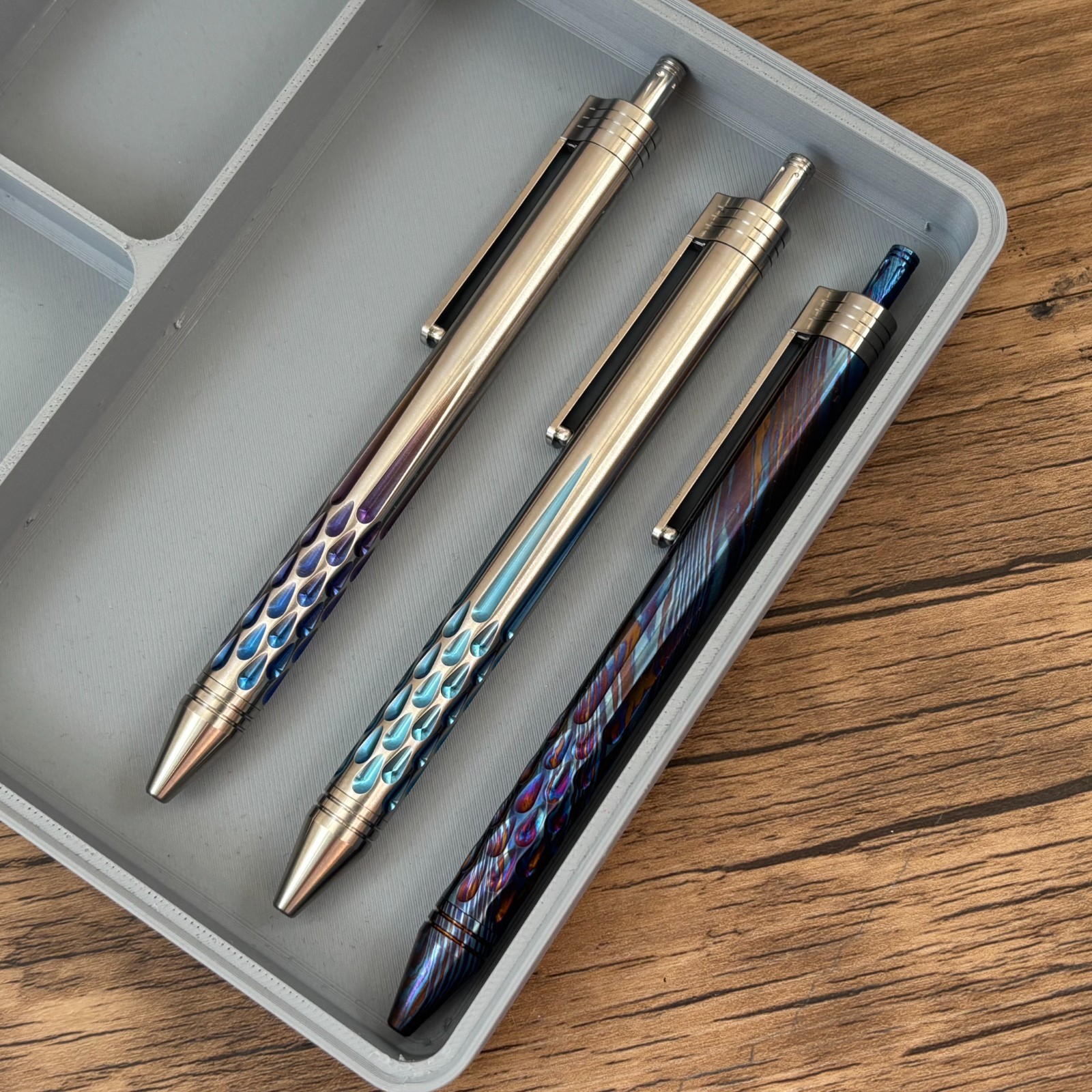 Titanium Ballpoint Pen EDC Pocket Pen Office Business Writing Signature Gift