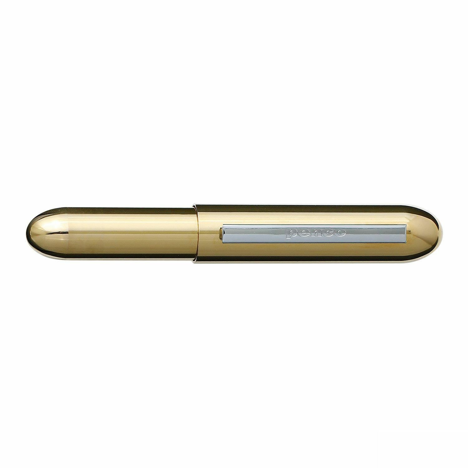HIGHTIDE PENCO BULLET Ball Point Pen 0.7mm Solid Brass Body Japan Made