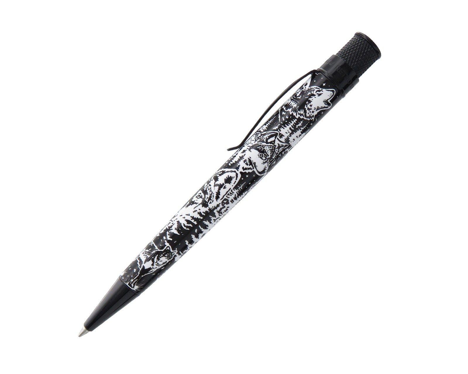 Retro 51 Tornado Wolf Rescue Ballpoint Pen – NEW in Original Box