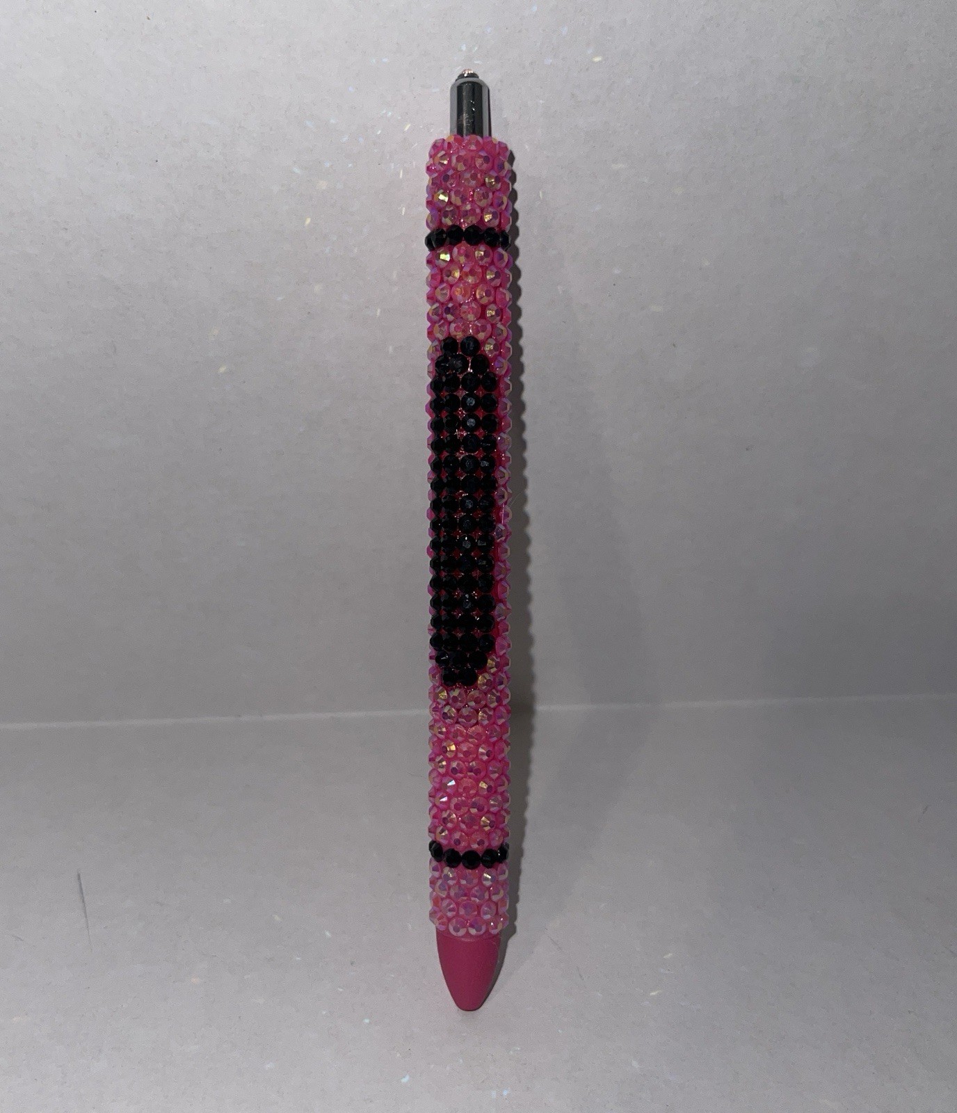 Bedazzled Crayon Pen
