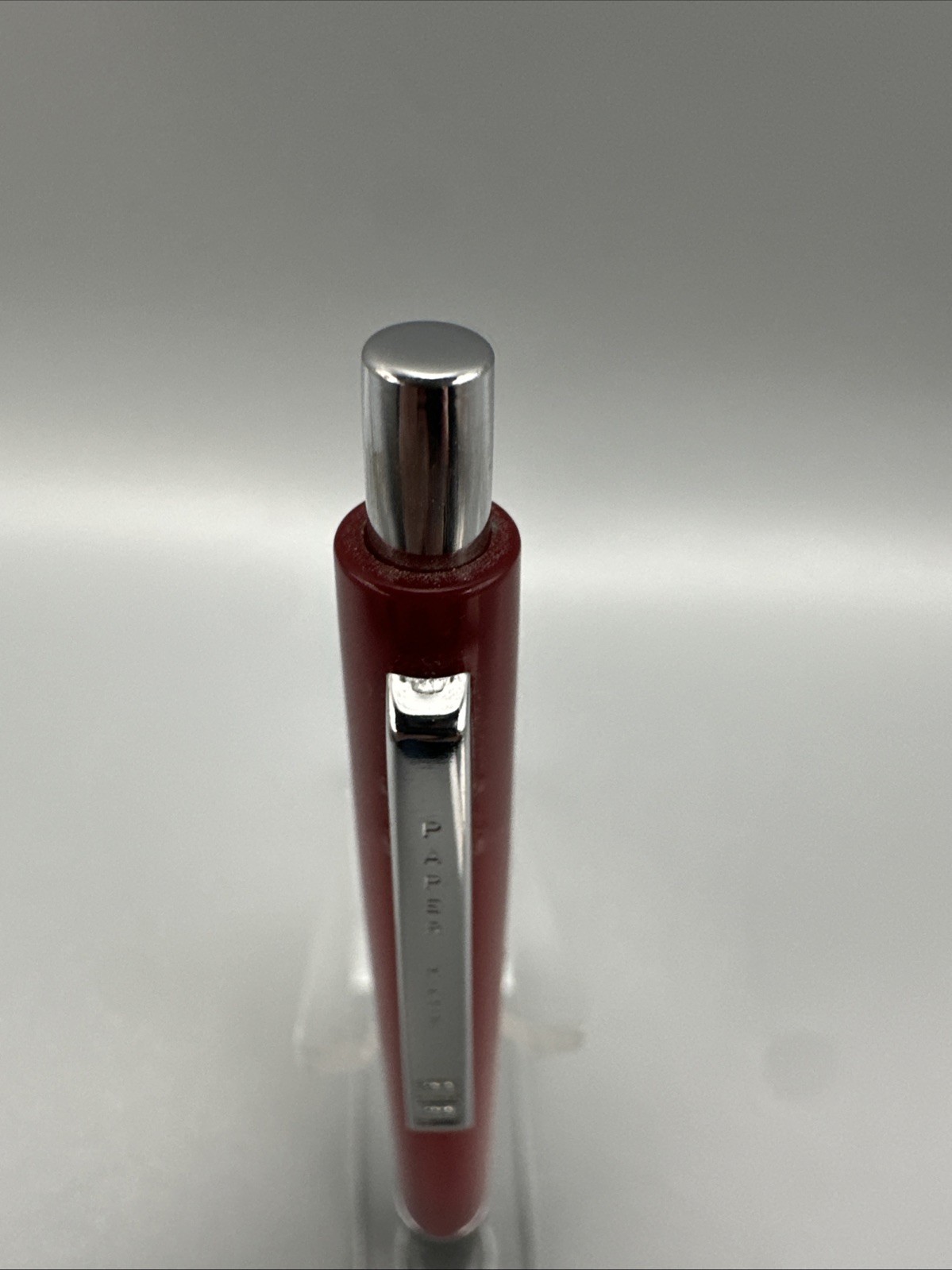 VTG Paper Mate Powerpoint Ball Pen Red Black Double Heart Tu Tone Rare 1385