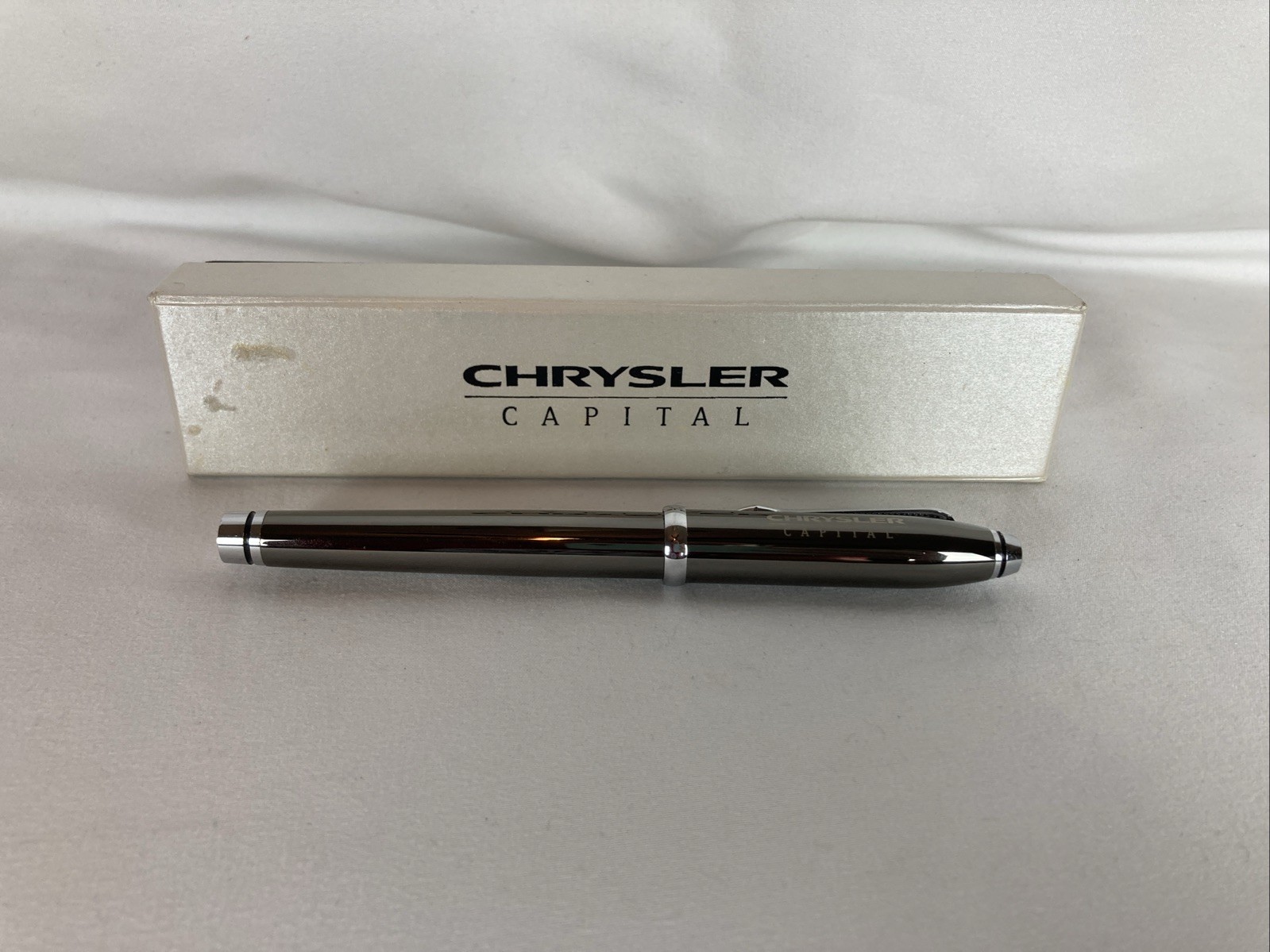 Barrington Ballpoint Pen Chrysler Capital Logo Heavy-Weight Twist Cap with Ink