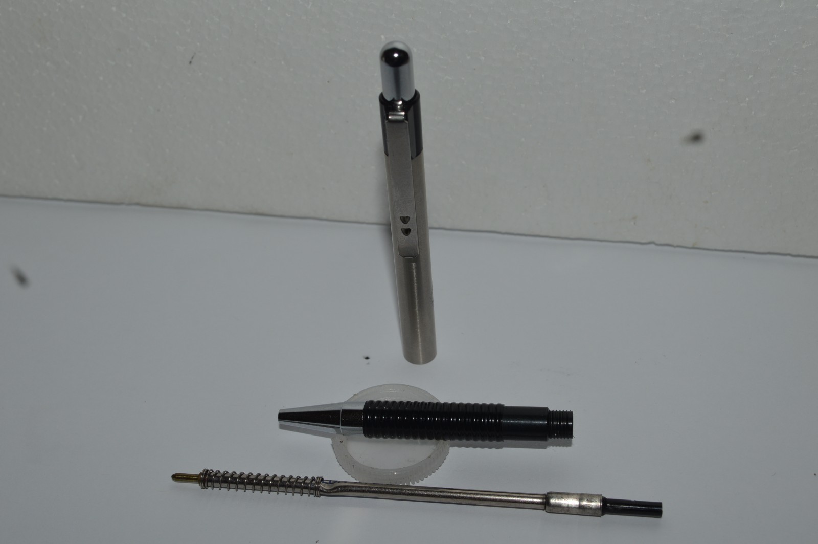 Paper Mate DYNAGRIP Ball Pen St Steel ELLIOT SALES Promo Made In Japan MOC 90’s